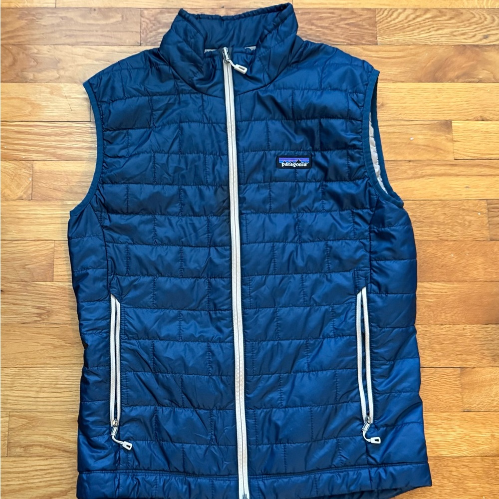 Patagonia Nano Puff Vest Men’s Small Navy Blue